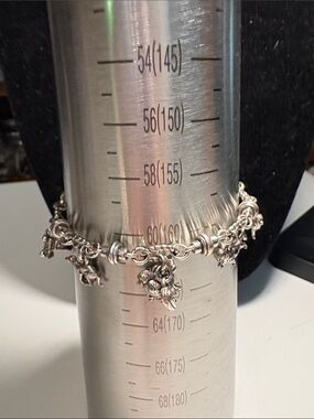 Brighton love my dog Charm Bracelet - Silver